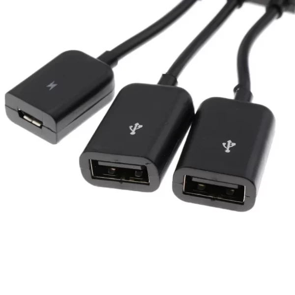 OTG USB-C con alimentacion