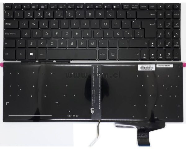 Teclado Asus N580