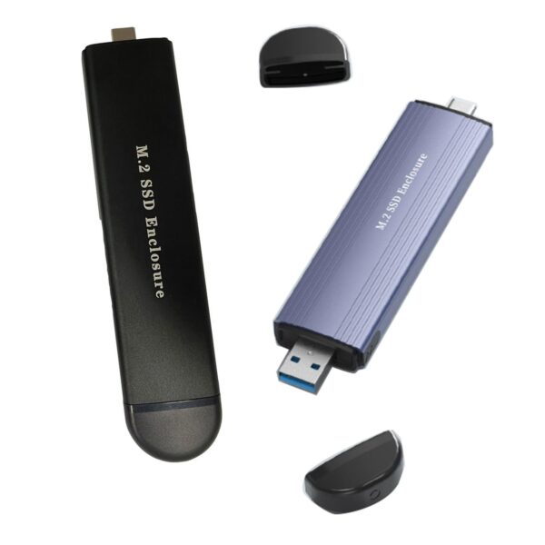 Gaveta NVME 2TB USB-C + USB-A 2 en 1