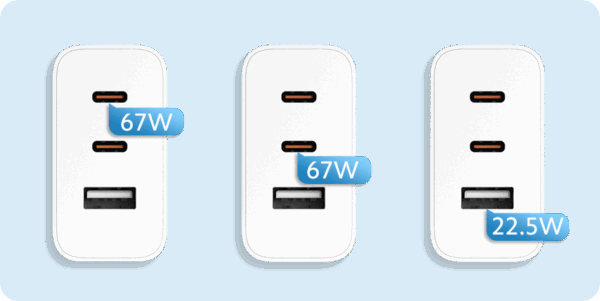 Cargador XIAOMI 67W 2C1A