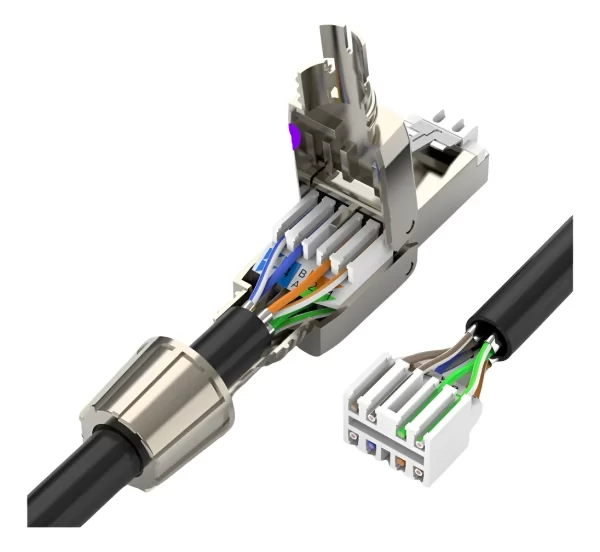 Acoplador RJ45 Extensor de cable Ethernet