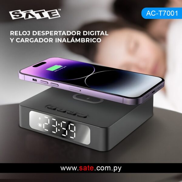 Reloj con despertador