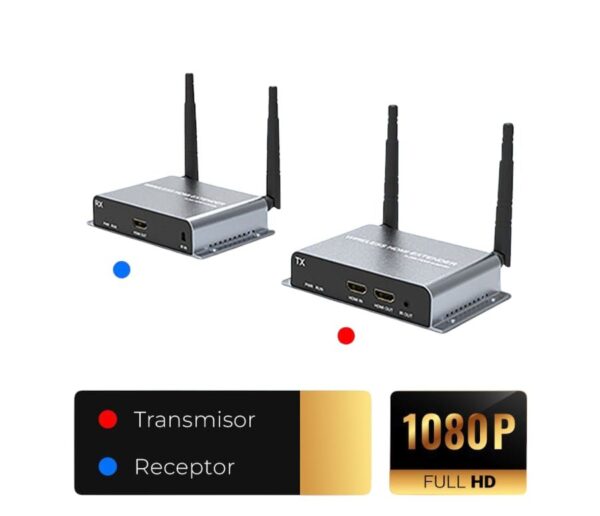 Extensor HDMI wireless 200M