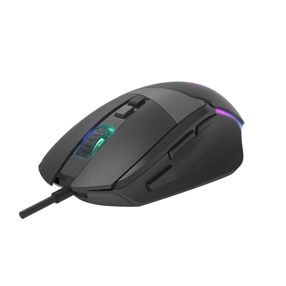 MOUSE-GAMING-MARVO-N-M411-5-scaled Mouse Gamer Rgb Marvo M411 12800DPI Negro - Imagen 4