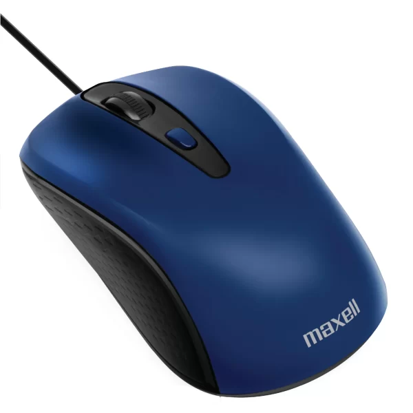 MOUSE USB OPTICO AZUL 3600DPI MOWR-101