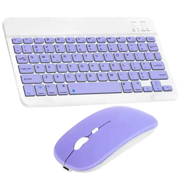 Teclado combo lila