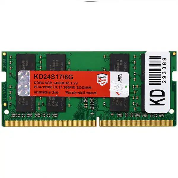 MEMORIA RAM NB DDR4 8GB 2400MHZ 1.2V KD24S17/8G KEEPDATA