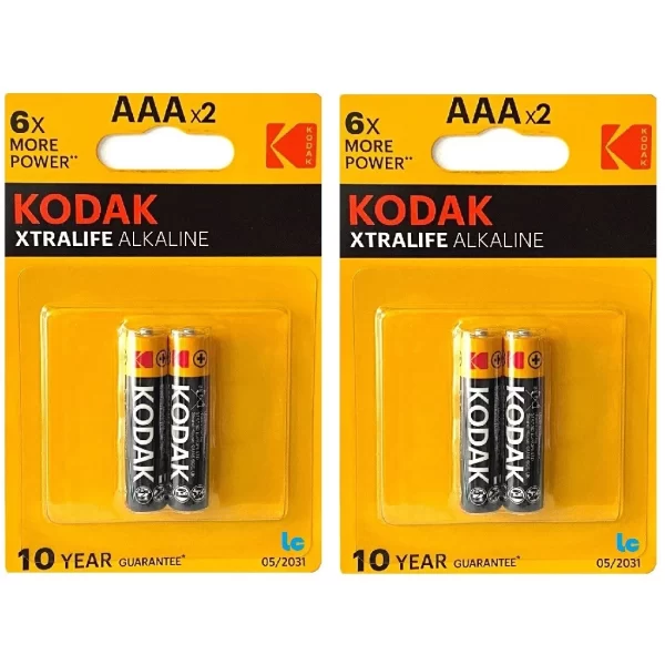 Pila AAA Alcalina KODAK XTRALIFE