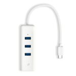 Adaptador USB-C a RJ45 + 3 USB 3.0 Tp-link gigabit - Imagen 2