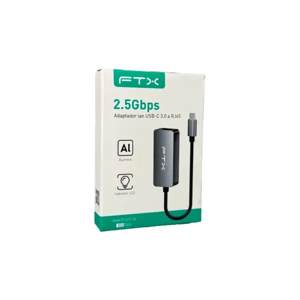 Adaptador USB-C a RJ45