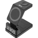 Cargador Wireless con reloj digital