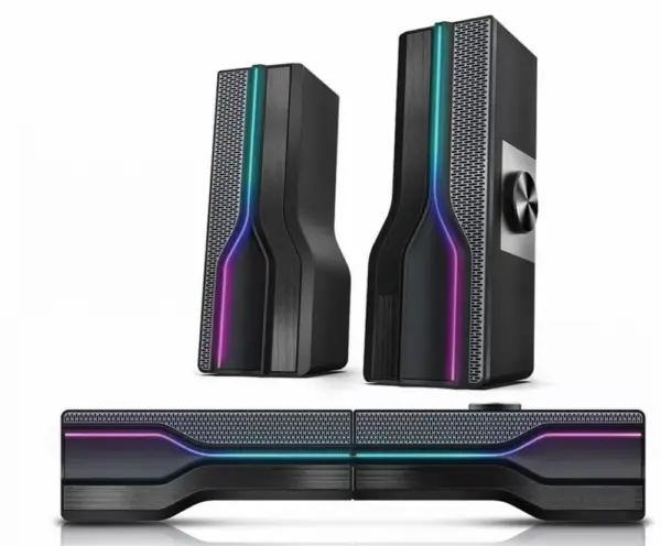 Speaker USB gamer RGB