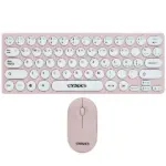 Teclado Mini combo wireless rosa