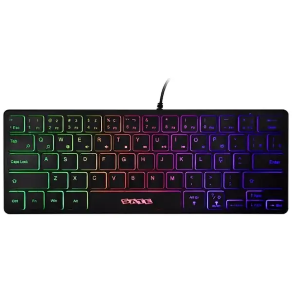 Teclado mini USB RGB
