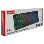 Teclado mini USB RGB