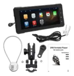 Cámara DVR para moto portable