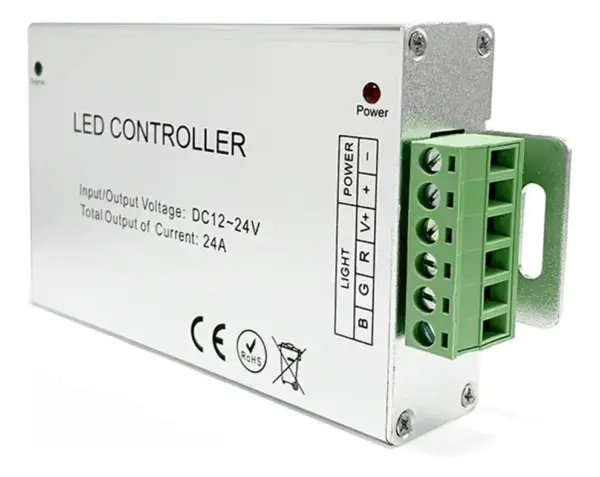 Controlador para cinta o luz led RGB