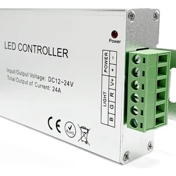 Controlador para cinta o luz led RGB