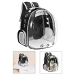 Mochila para mascotas negro con gris A-MM1802