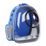 Mochila para mascotas azul con gris