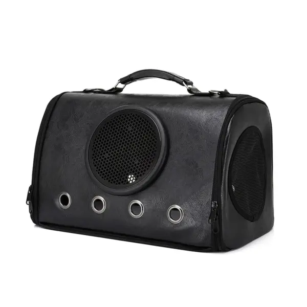 Transportador para mascotas negro