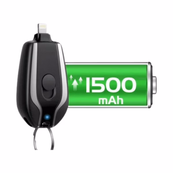 Cargador Portátil 1500MAH llavero