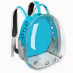 Mochila para mascotas turquesa