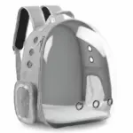 Mochila para mascotas gris