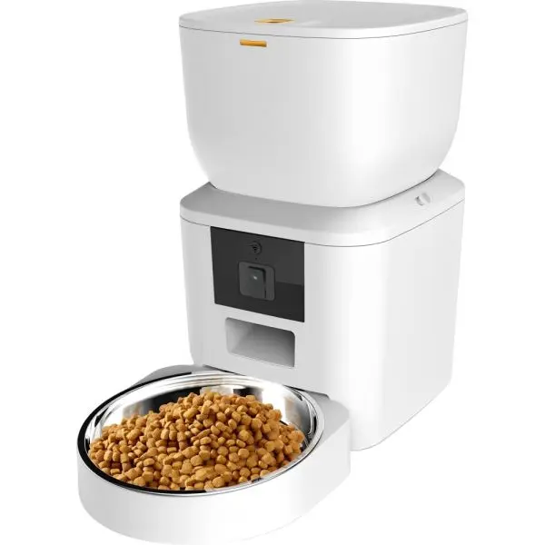 Alimentador Smart para mascotas con cámara