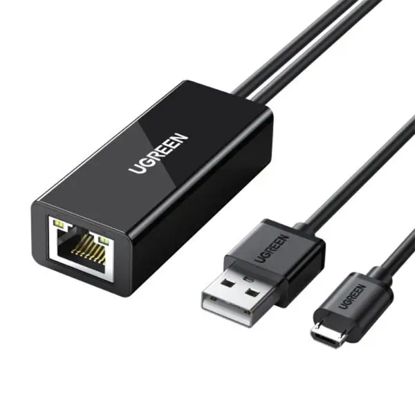 Adaptador Micro USB a RJ45
