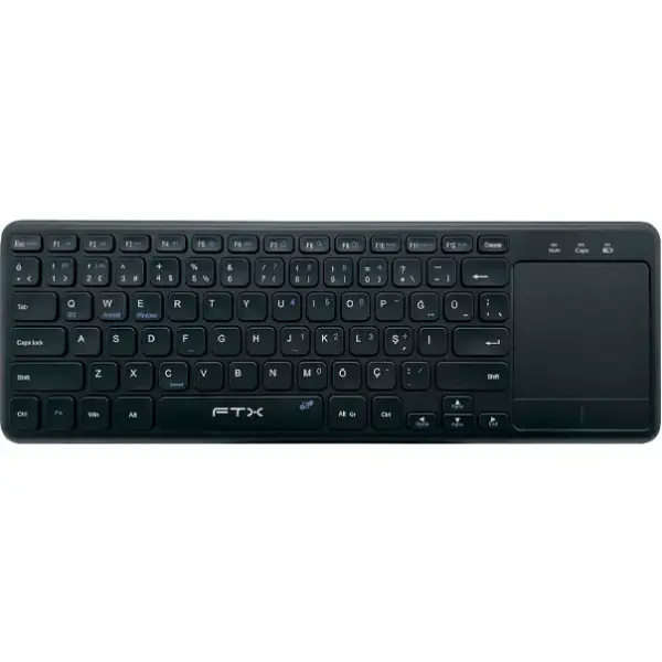 Teclado Wirelees y Bluetooth con Touchpad