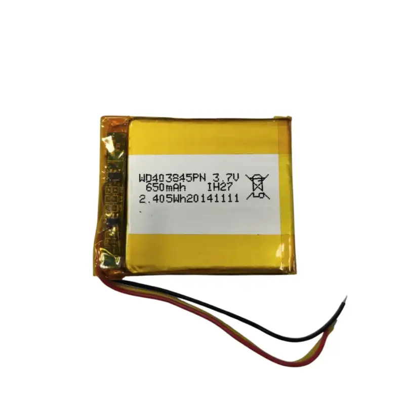 Bateria 3.7V 650MAH 2.405WH