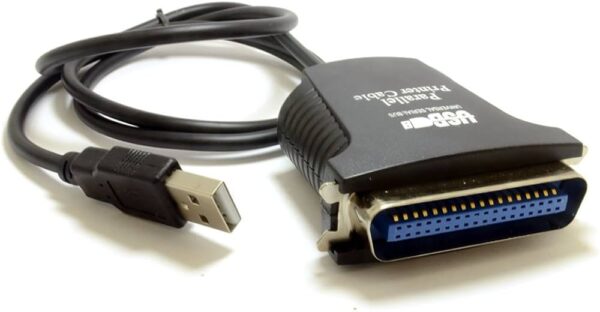 Cable USB a conector paralelo para impresora nuevo de 36 Pines