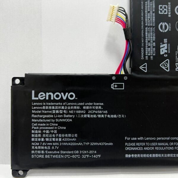 Bateria Lenovo NE116BW2 Ideapad 110s-11ibr - Imagen 2
