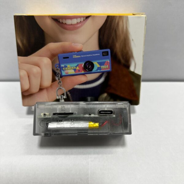 Camara mini de 2MP FHD con llavero y ranura de tarjeta SD nuevo transparente Sate - Imagen 3