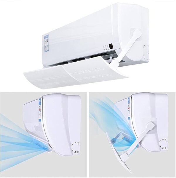 Deflector de viento retráctil para aire acondicionado - Imagen 2
