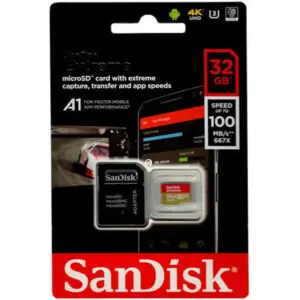 Memoria Micro SD 32GB extreme 100MBS 4K A1