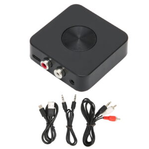Receptor Bluetooth 5.0 con NFC Salida RCA y AUX 3.5 mm