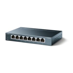 Switch para sobremesa con 8 puertos a 10/100/1000 Mbps