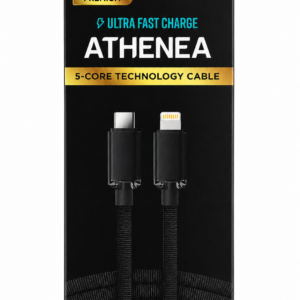 Cable USB-C a Lightning 1.5m Azul XAEA Hera Carga Rápida 100% Cobre Puro
