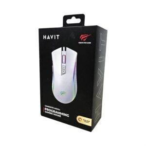 Mouse Gaming USB Blanco