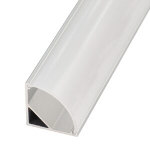 PERFIL LED DE ESQUINA CON DIFUSOR