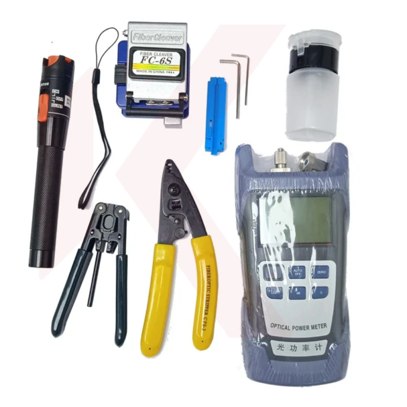 KIT DE HERRAMIENTAS DE FIBRA OPTICA